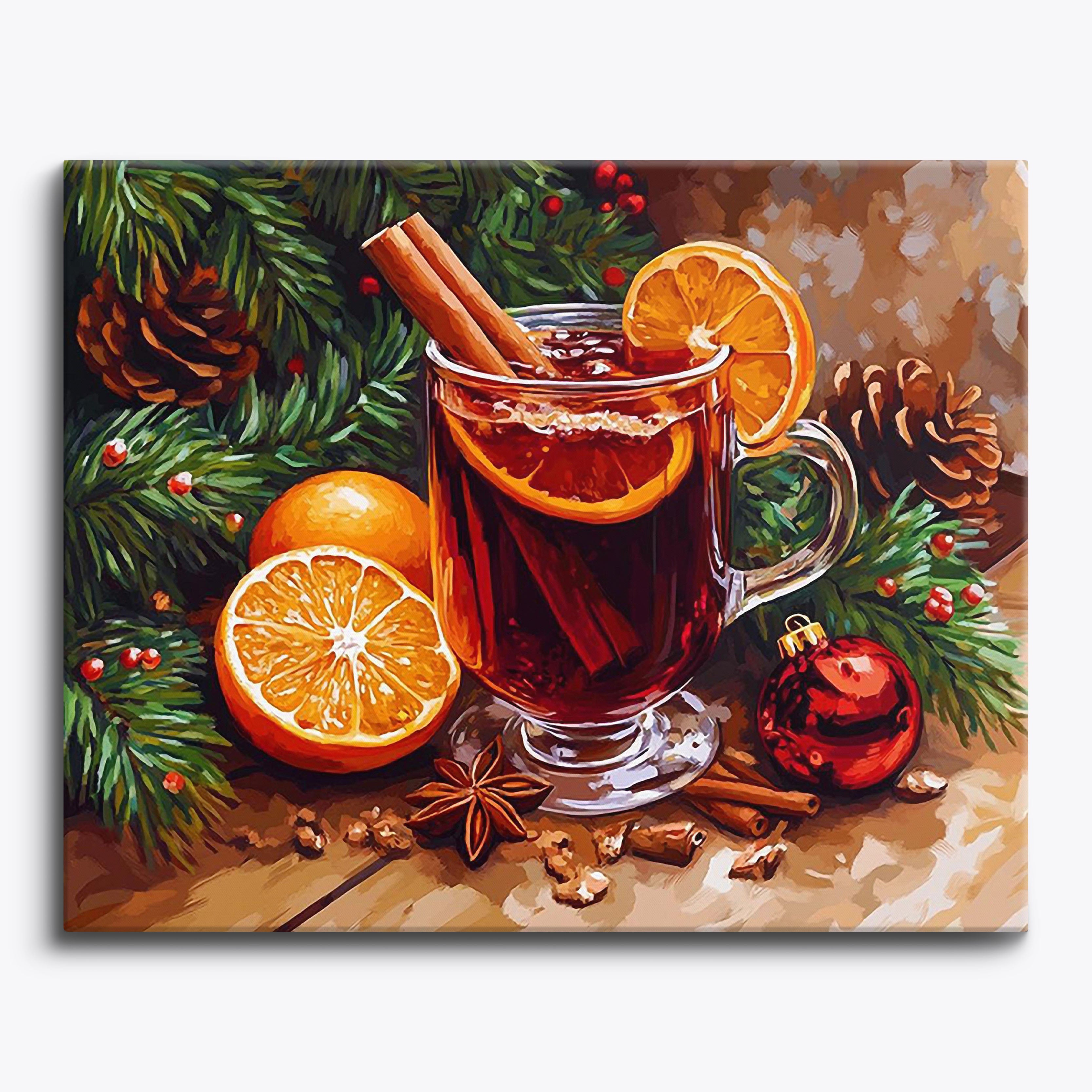 Festive Cheer No Frame / Regular (15.75"x19.7"/40x50cm) / 24 colors