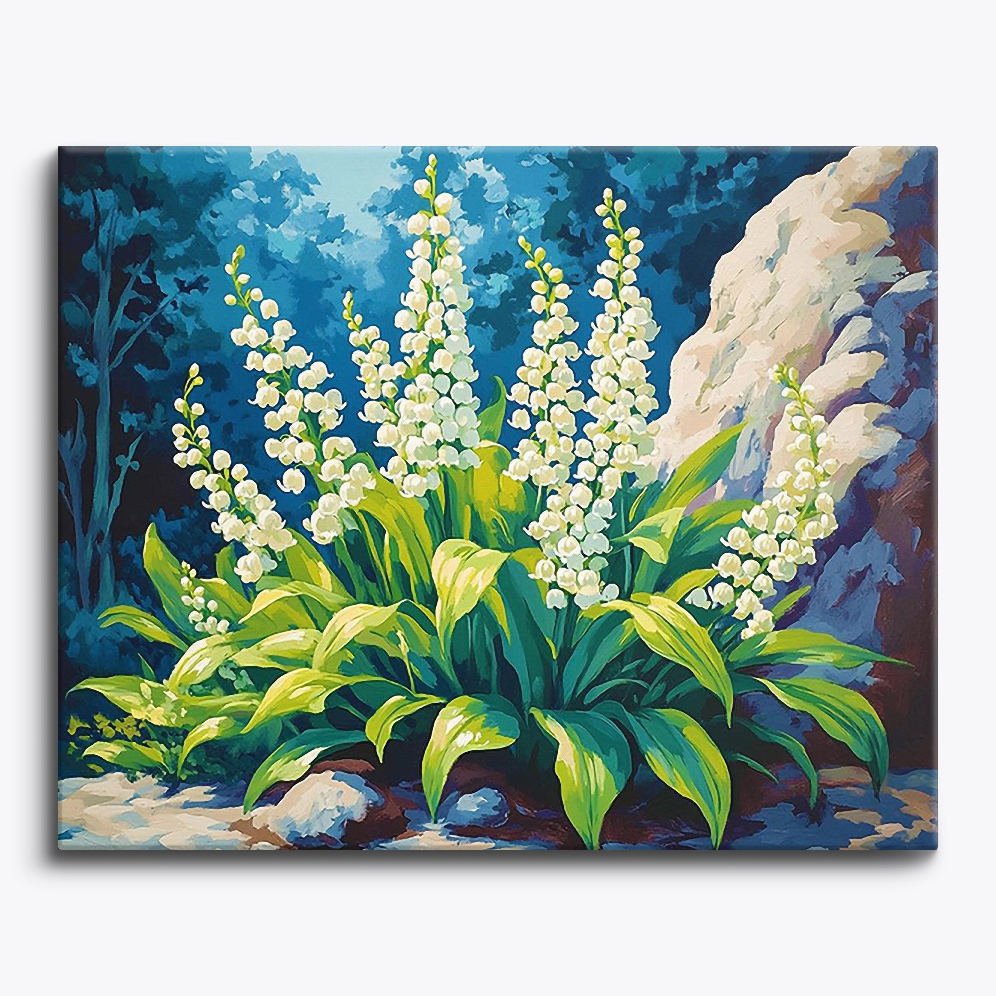 Forest Blooms No Frame / Regular (15.75"x19.7"/40x50cm) / 24 colors