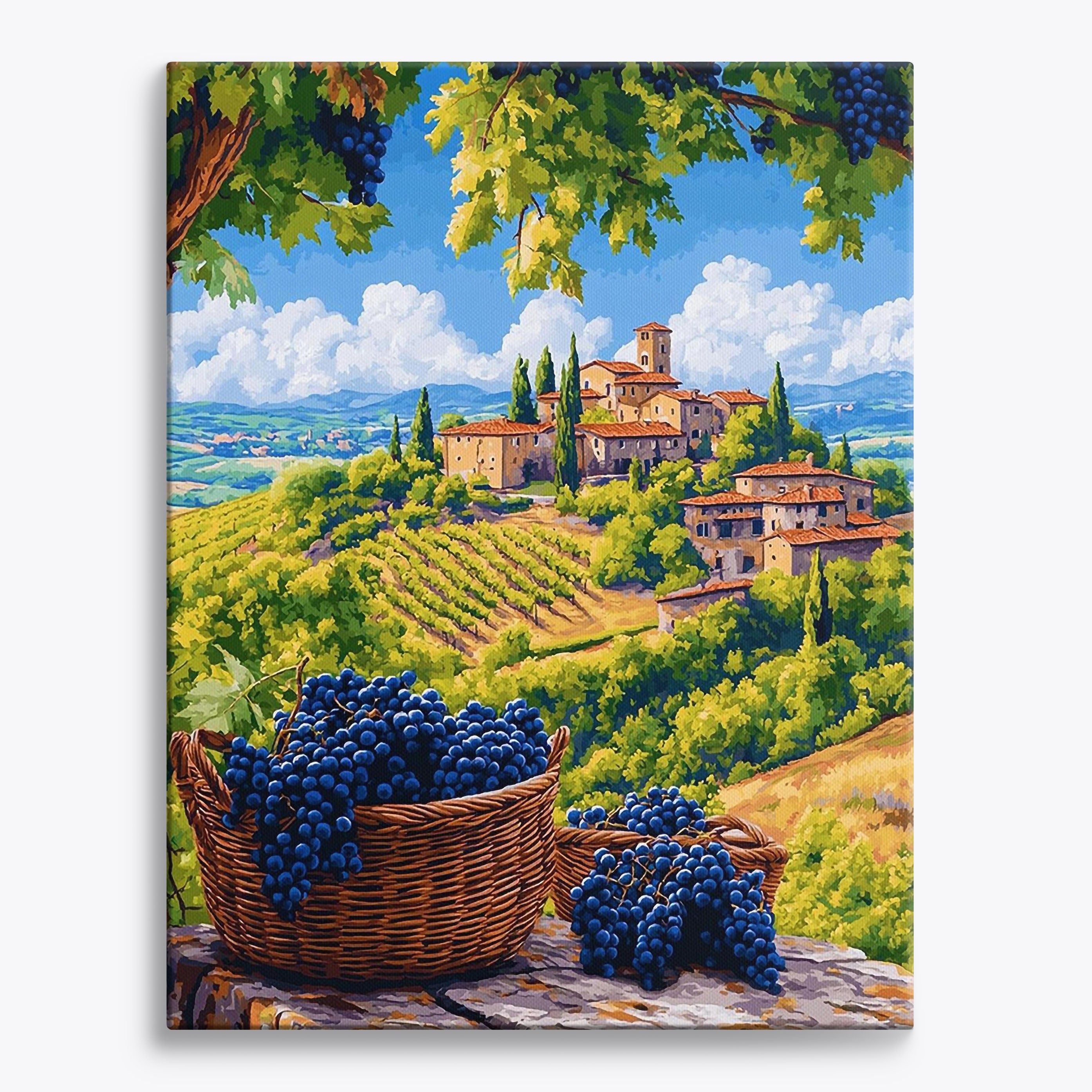 Harvest Hills No Frame / Regular (19.7"x15.75"/50x40cm) / 24 colors