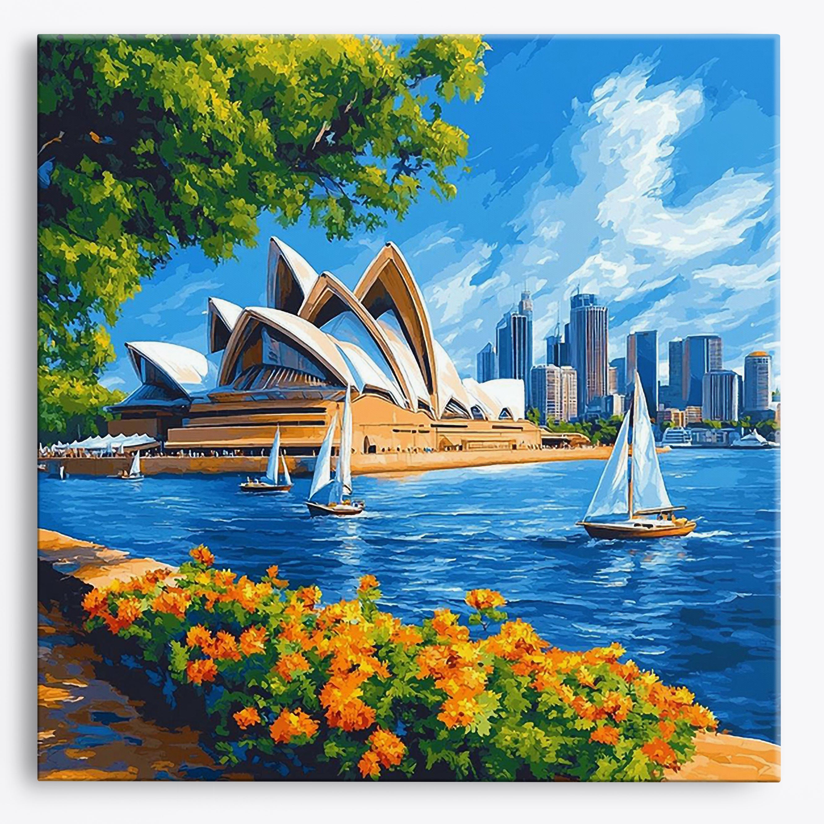 Opera Bliss No Frame / Regular (15.75"x15.75"/40x40cm) / 24 colors