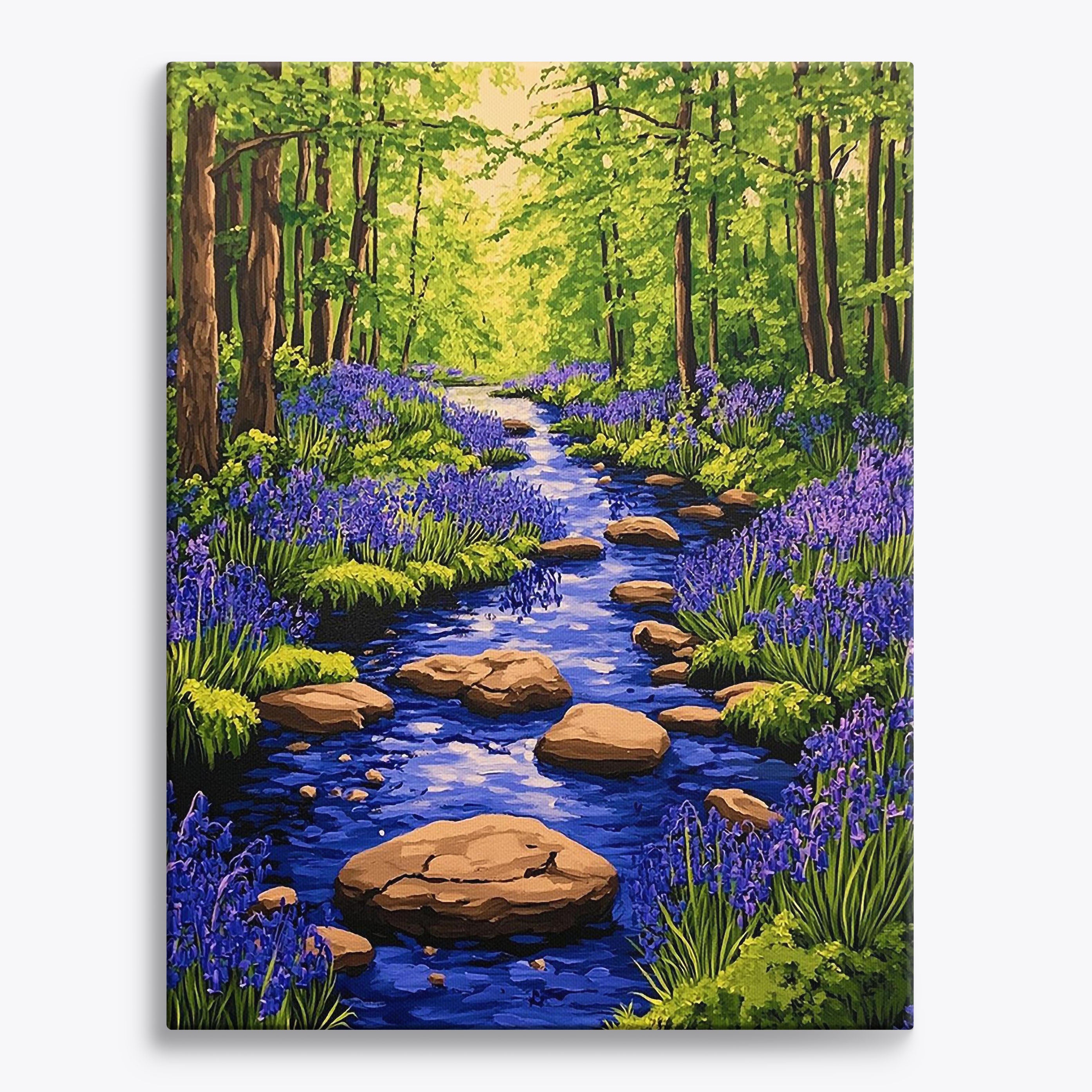 River Moss No Frame / Regular (19.7"x15.75"/50x40cm) / 24 colors