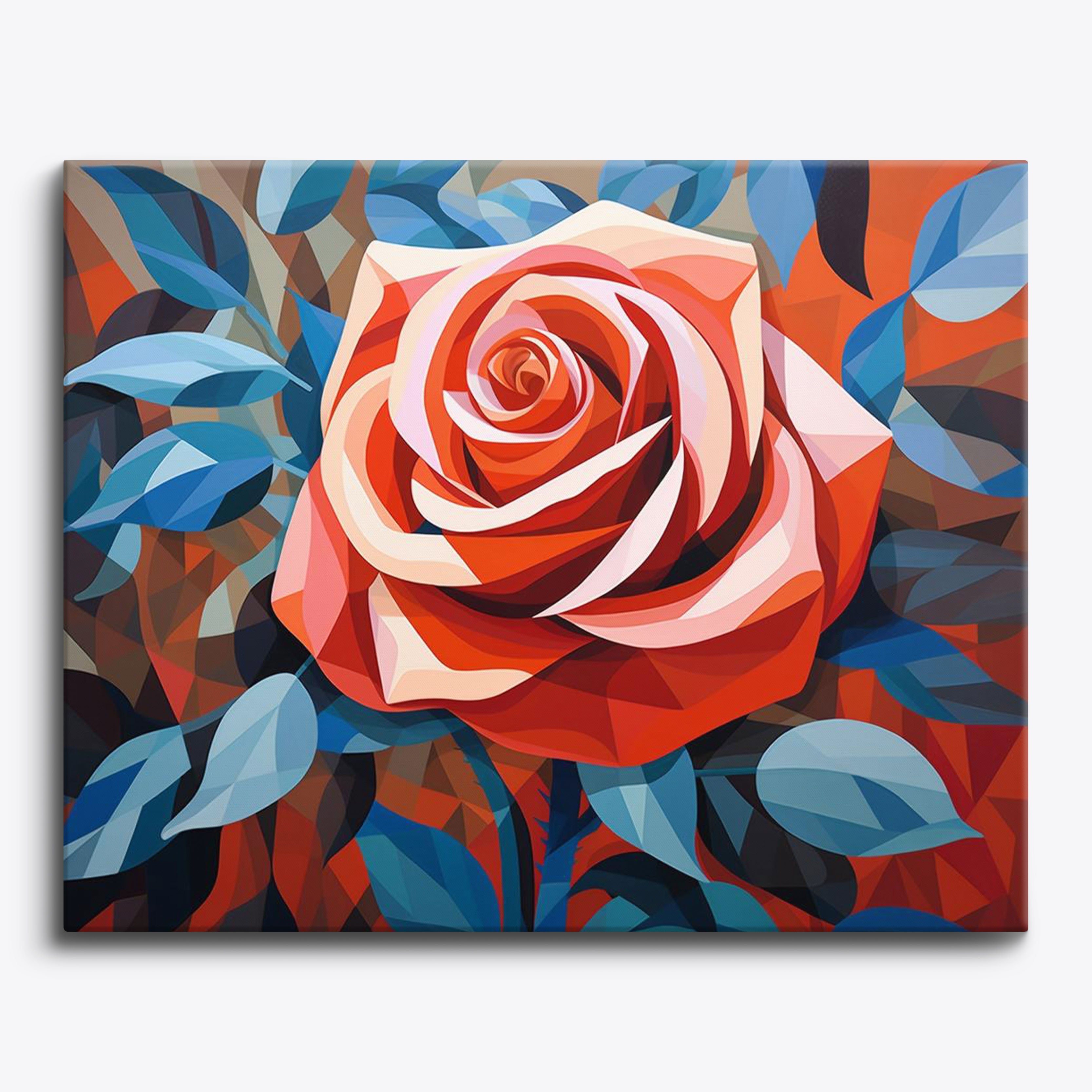 Spiral Rose No Frame / 24 colors