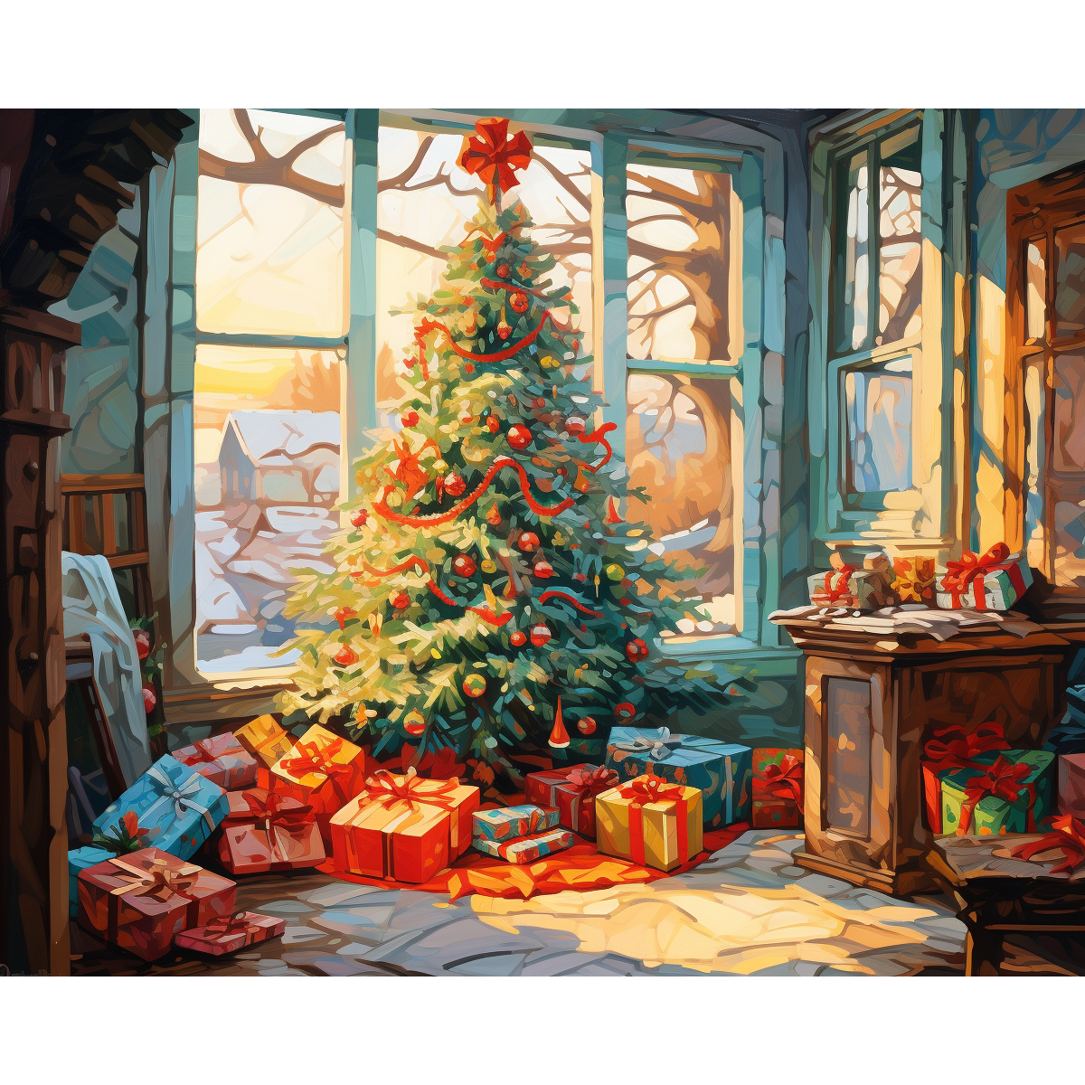 Delicia de árbol de Navidad