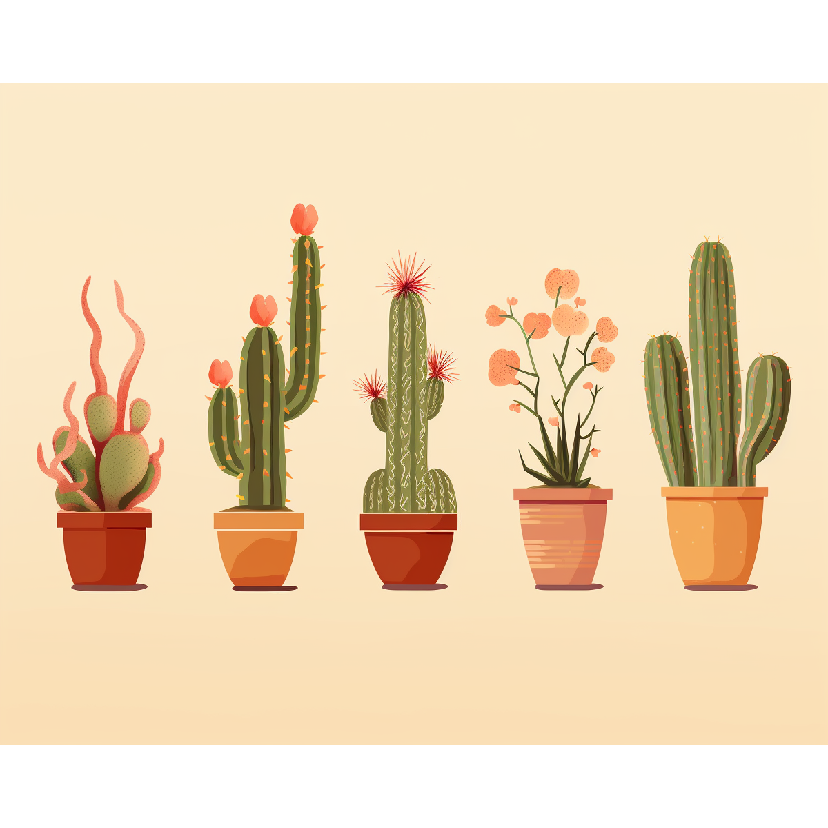 Cactus minimalista